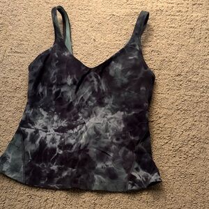 lululemon athletica Black and Gray Camisole